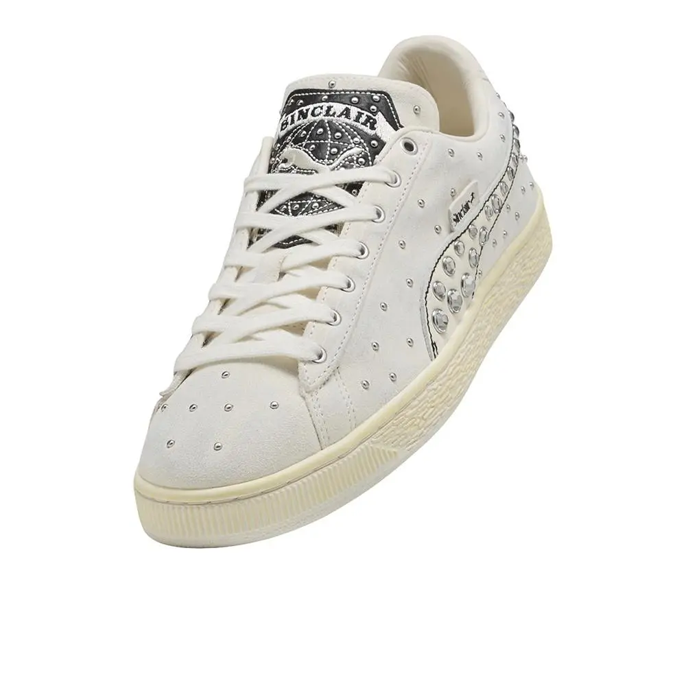 Puma shoes - PUMA Suede Sinclair Worn Lace Up - 40875001 - White 4