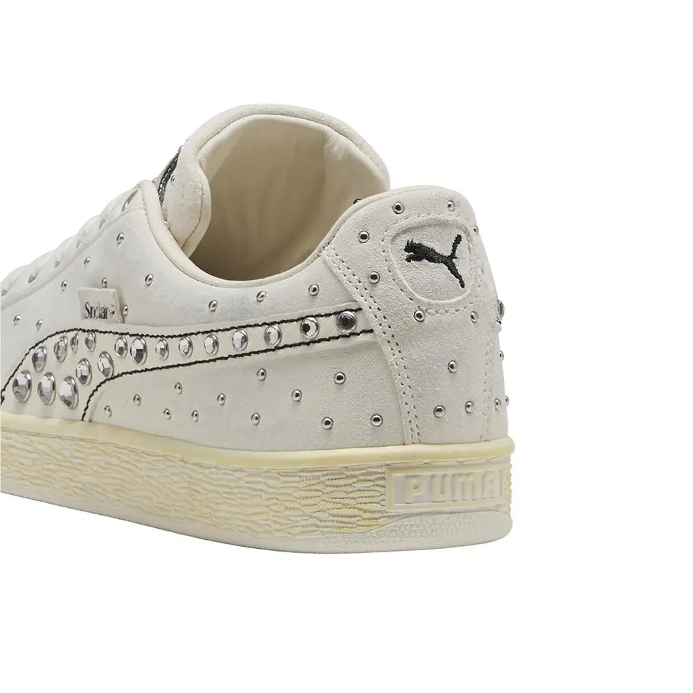 Puma shoes - PUMA Suede Sinclair Worn Lace Up - 40875001 - White 5