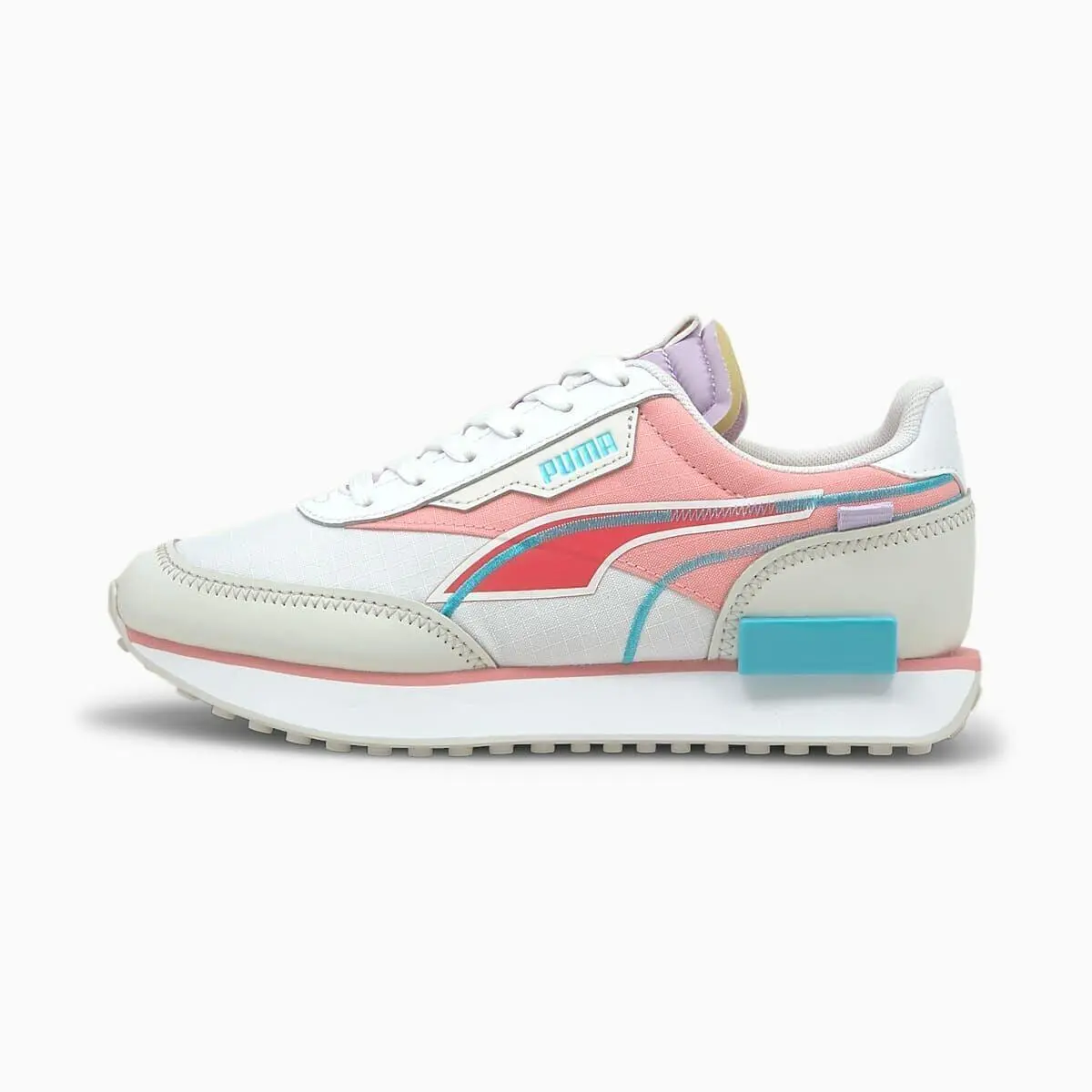 Puma shoes - Puma FutureRiderTwofoldJr - FutureRiderTwofoldJr - White, Nimbus Cloud Pink 0