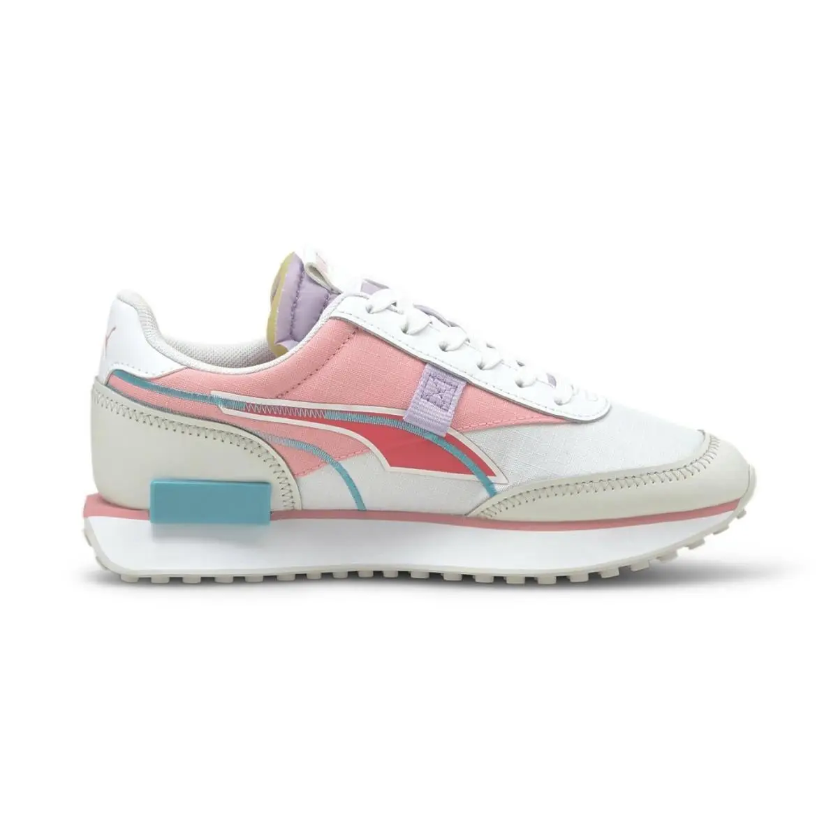 Puma shoes - Puma FutureRiderTwofoldJr - FutureRiderTwofoldJr - White, Nimbus Cloud Pink 8