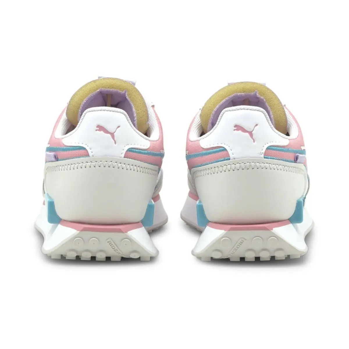 Puma shoes - Puma FutureRiderTwofoldJr - FutureRiderTwofoldJr - White, Nimbus Cloud Pink 11