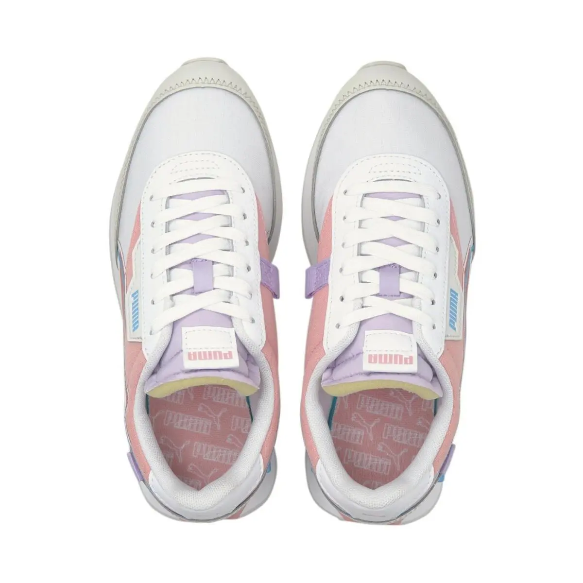 Puma shoes - Puma FutureRiderTwofoldJr - FutureRiderTwofoldJr - White, Nimbus Cloud Pink 12