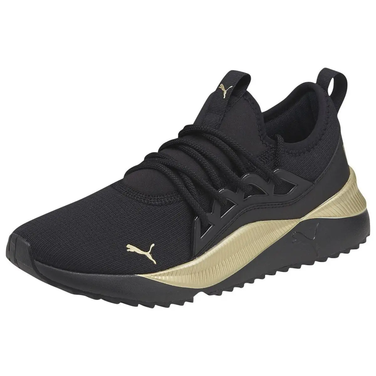 Puma Pacer Future Allure Wide . . Womens Size: 6.5 - 9.5 - Black and Gold