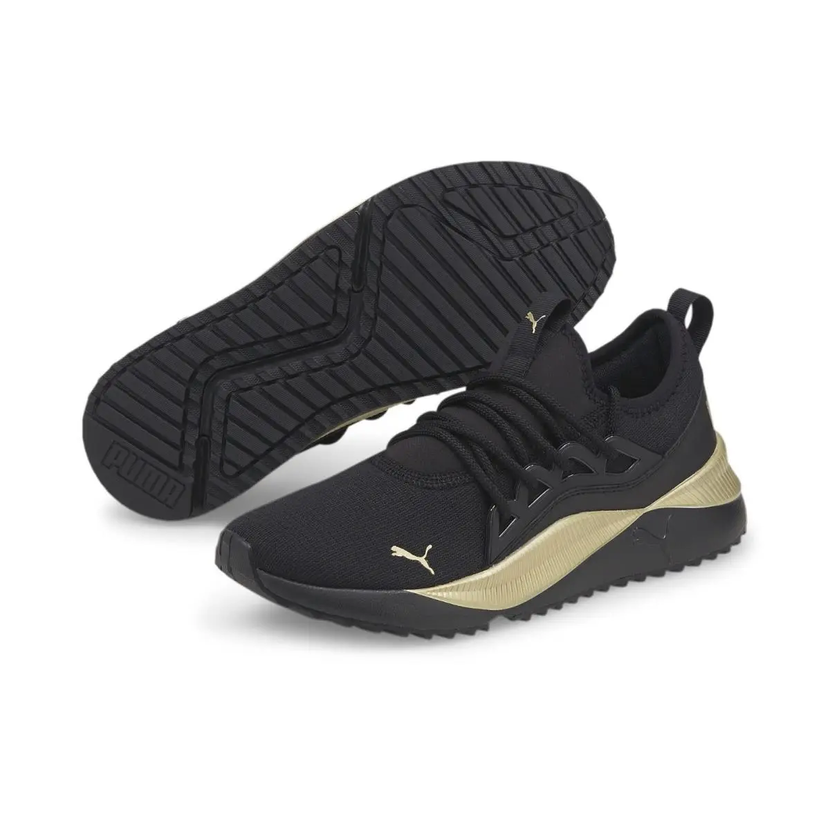 Puma shoes - PUMA Pacer - Pacer - Black and Gold 9