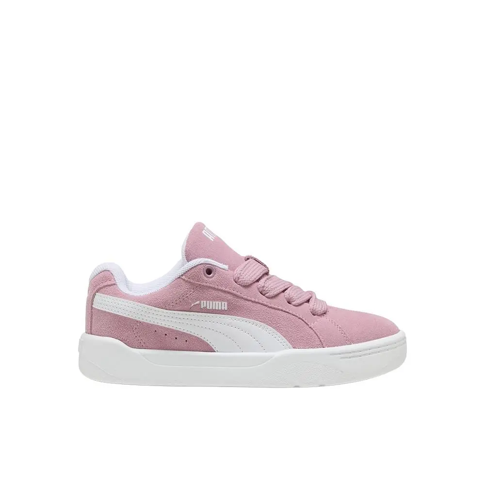 Puma Park Lifestyle Easy Suede Lace Up Youth Girls Pink Sneakers Casual Shoes 4