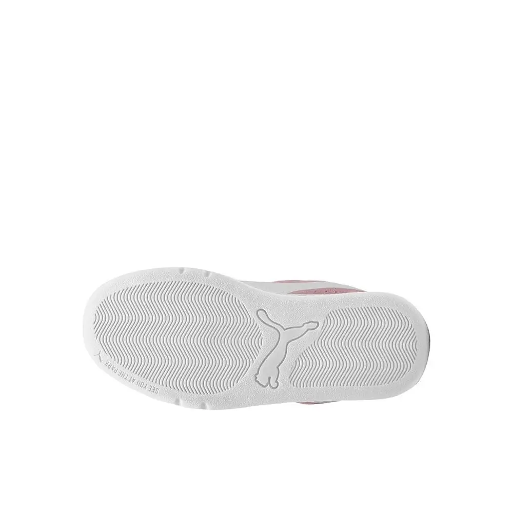 Puma shoes - PUMA Park Lifestyle Easy Suede Lace Up  Youth - 40433804 - Pink 3