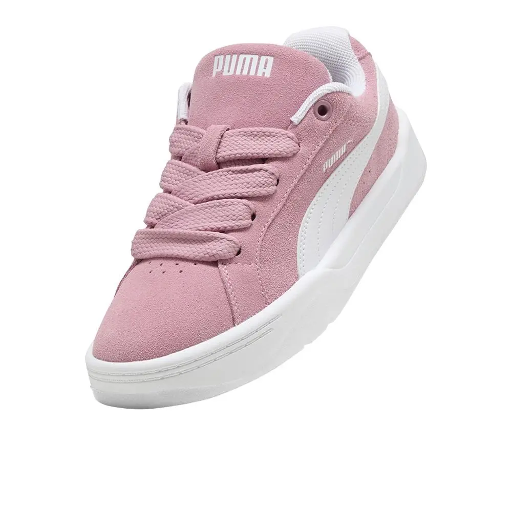 Puma shoes - PUMA Park Lifestyle Easy Suede Lace Up  Youth - 40433804 - Pink 4