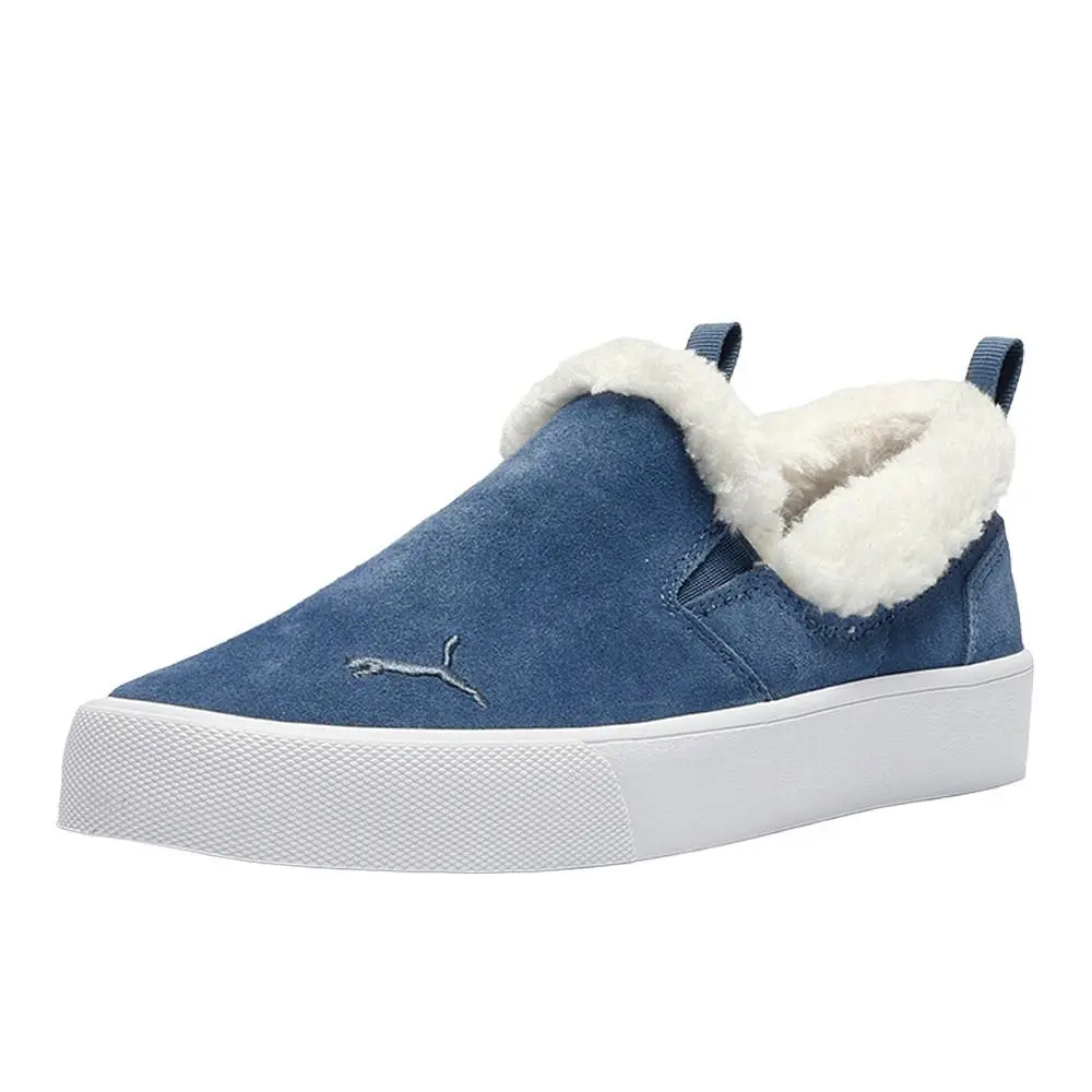 Puma shoes - PUMA Bari Comfort Sherpa Slip On - 39065705 - Blue 0