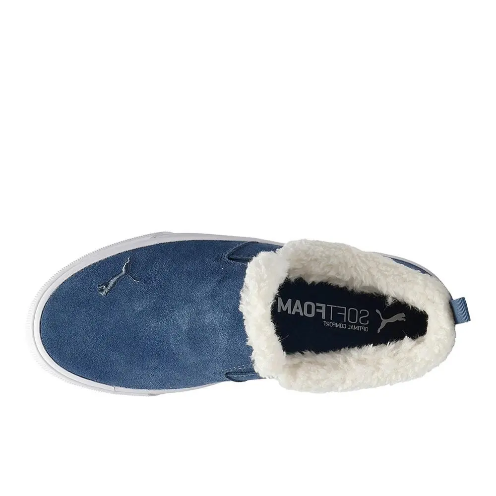 Puma shoes - PUMA Bari Comfort Sherpa Slip On - 39065705 - Blue 2