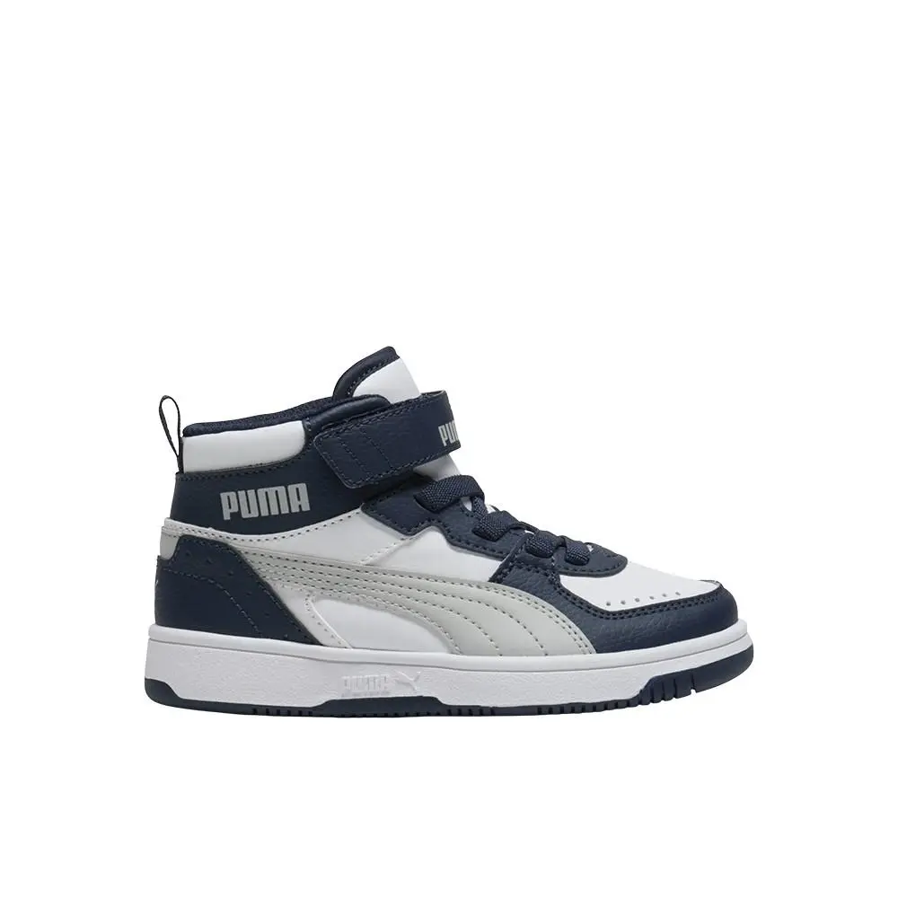 Puma Rebound Joy High Top Toddler Boys White Sneakers Casual Shoes 37468842