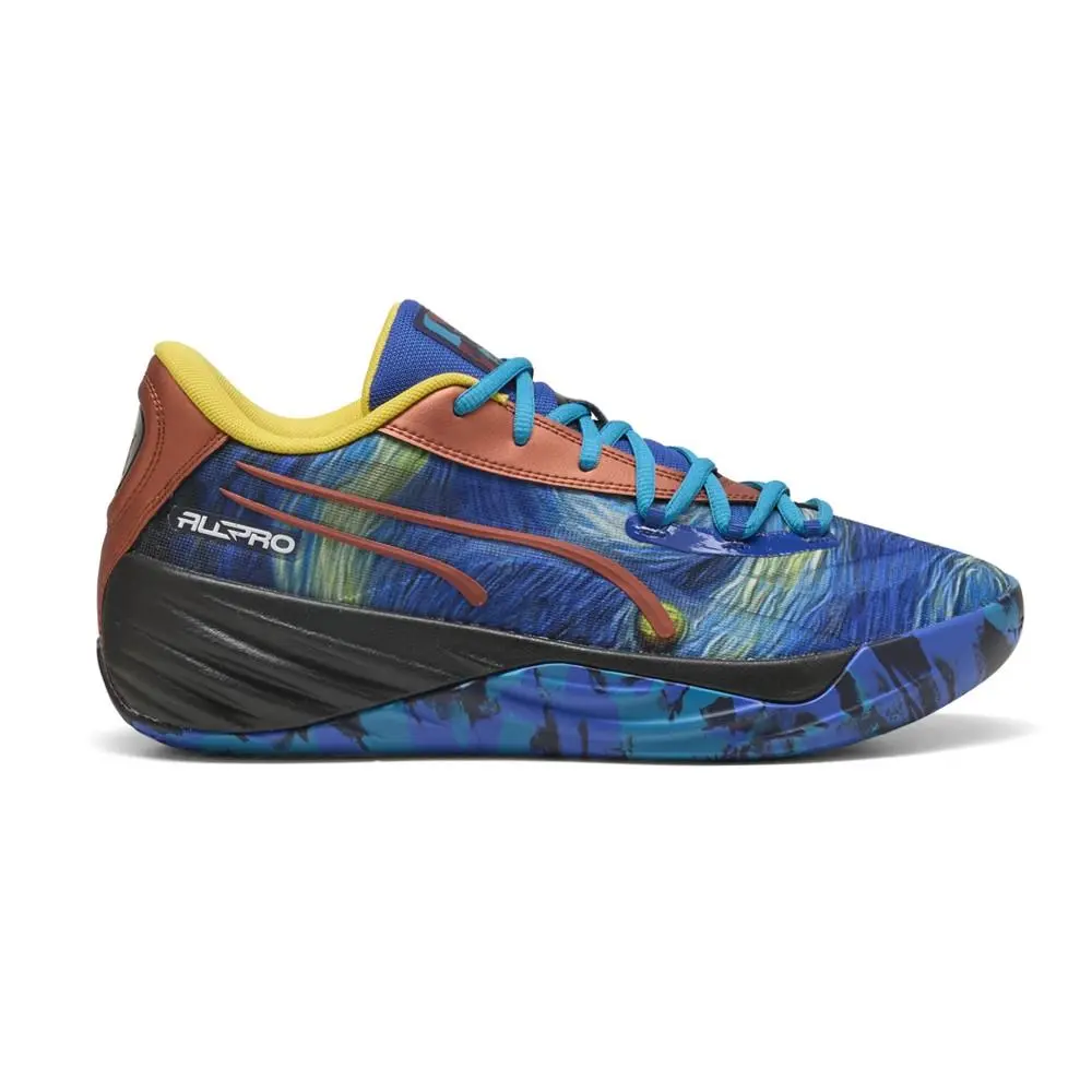 Puma Allpro Nitro Dylan Exhibit Basketball Mens Blue Sneakers Athletic Shoes 31