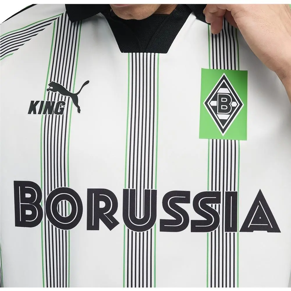 Puma clothing - PUMA Borussia Monchengladbach King Soccer Jersey - 78543202 - White 10