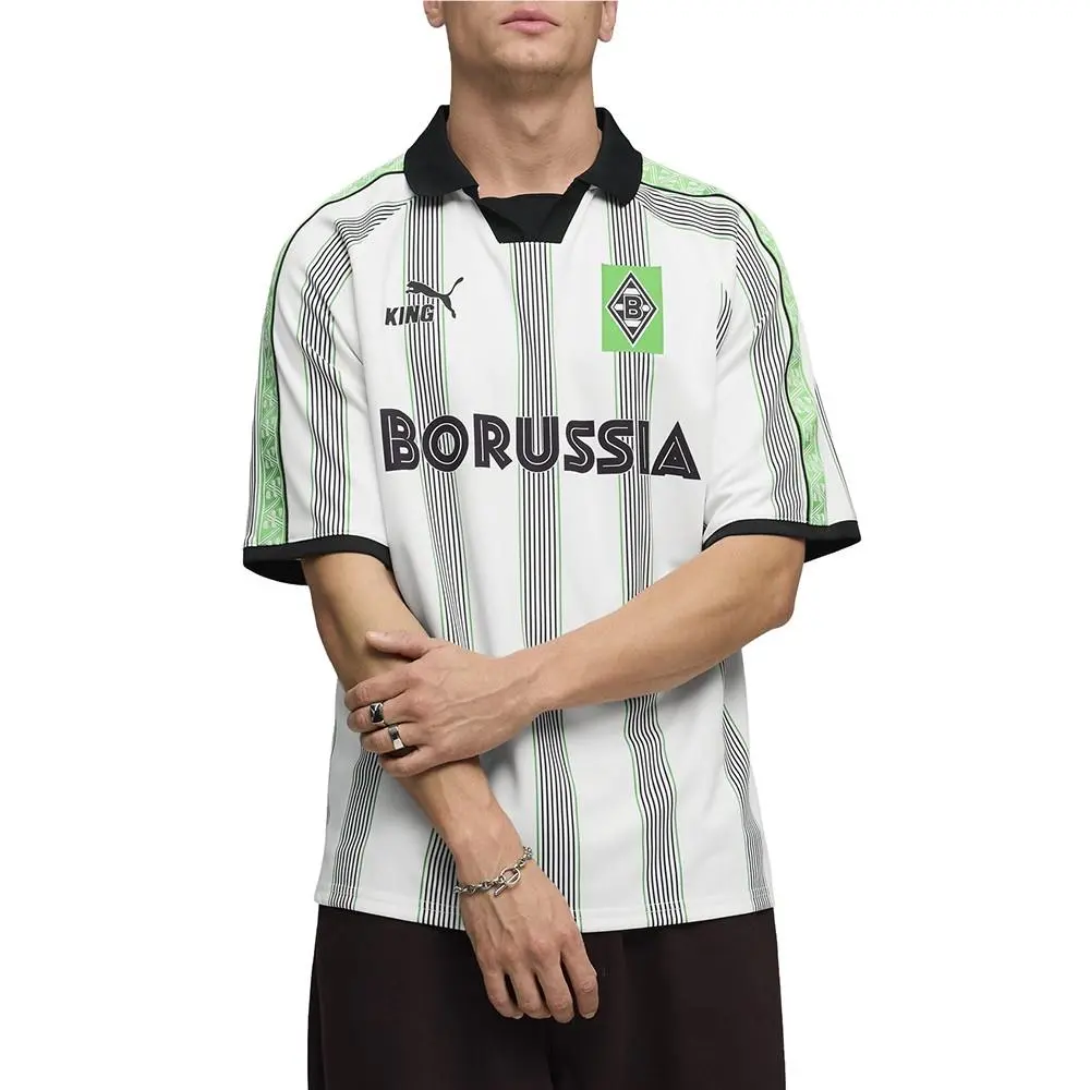 Puma clothing - PUMA Borussia Monchengladbach King Soccer Jersey - 78543202 - White 8