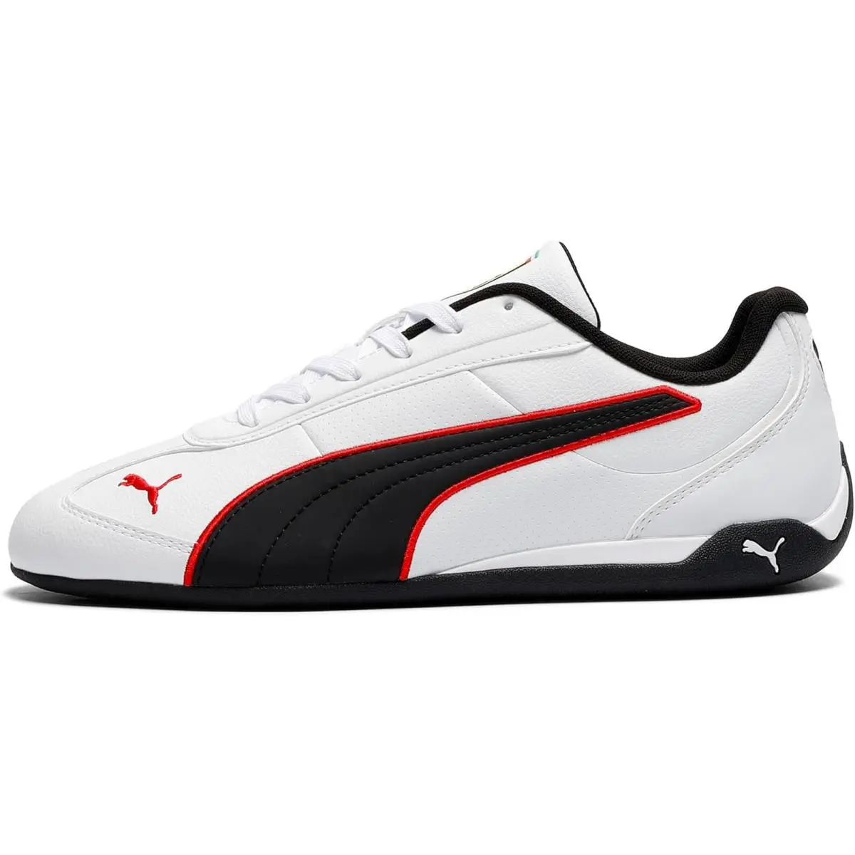 Puma Mens Scuderia Ferrari Replicatch Shoes - Puma Black-Rosso Corsa