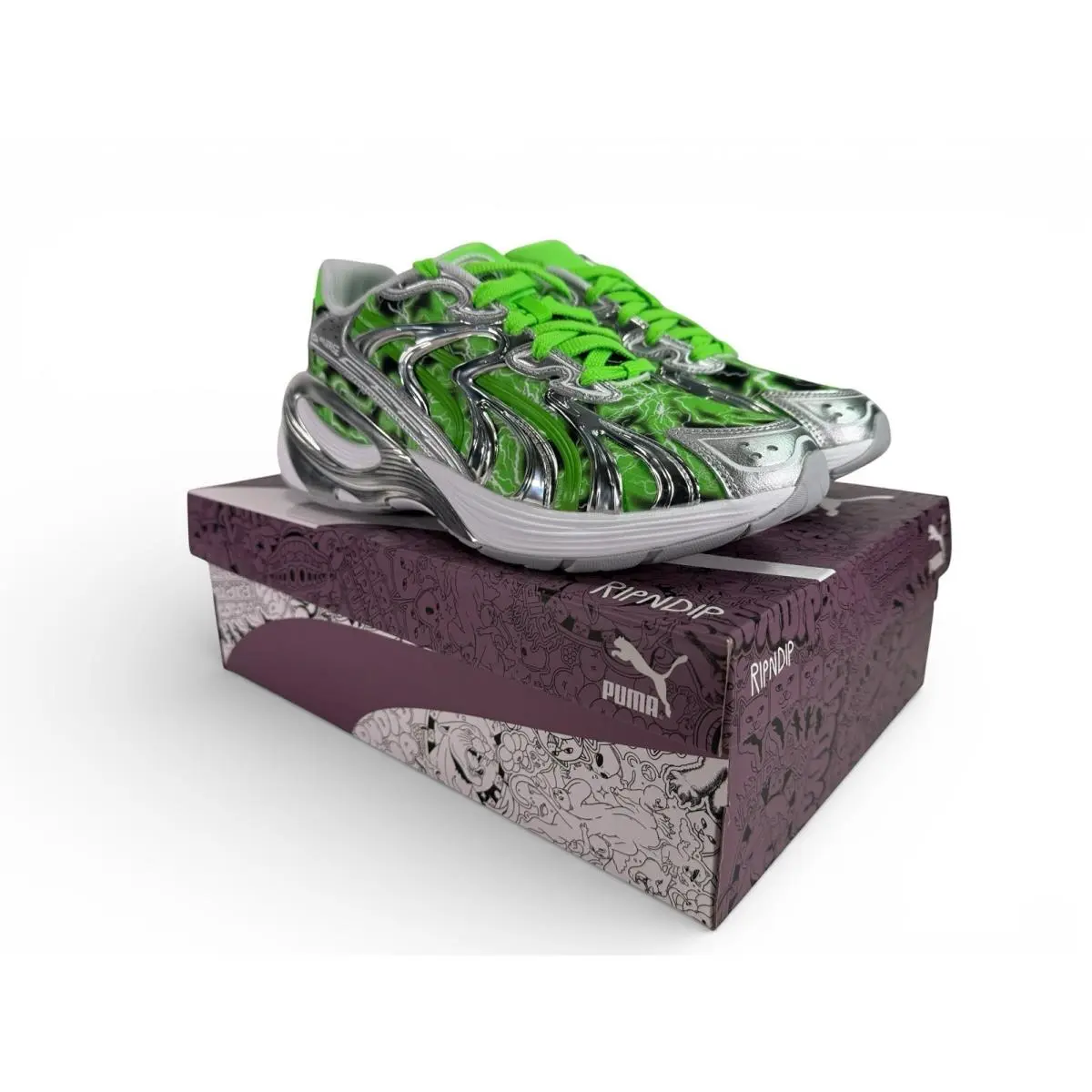 Puma shoes - Puma Inverse - Inverse - 403649 01 - Green (UPC: 198551963728) 2