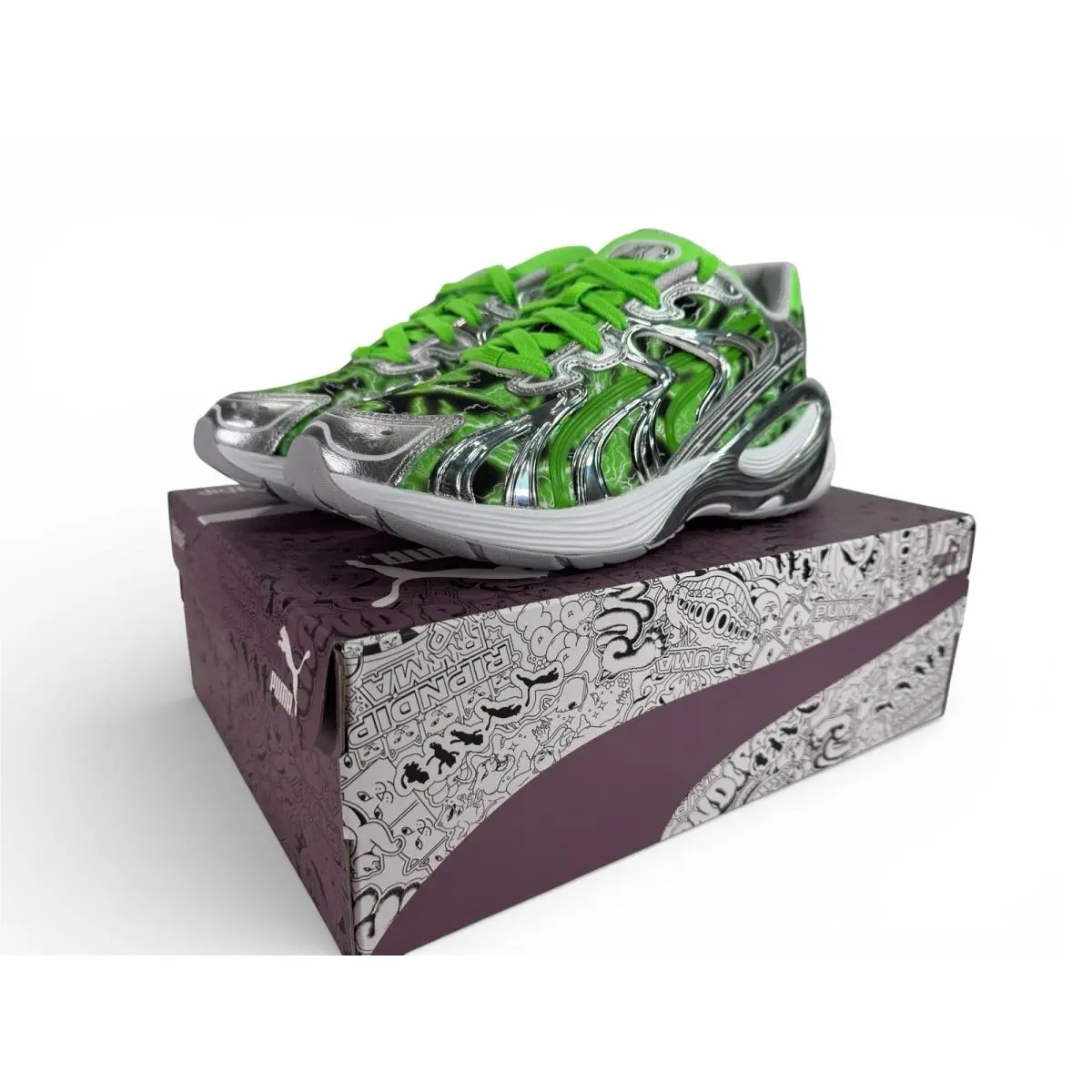 Puma shoes - Puma Inverse - Inverse - 403649 01 - Green (UPC: 198551963728) 3
