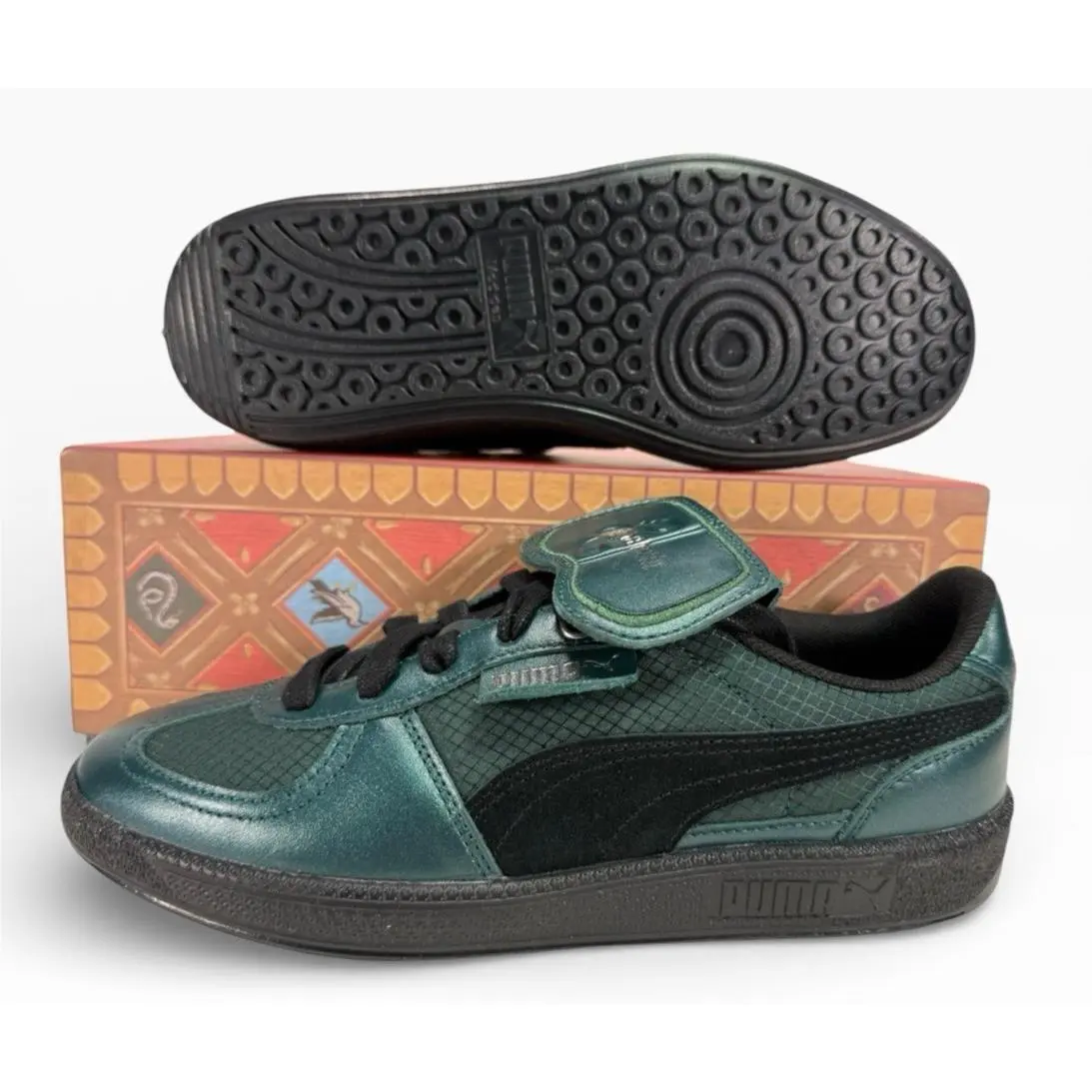 Puma shoes - Palermo 2 Harry Potter Jr - 401210 01 - Green (UPC: 197673155714) 1
