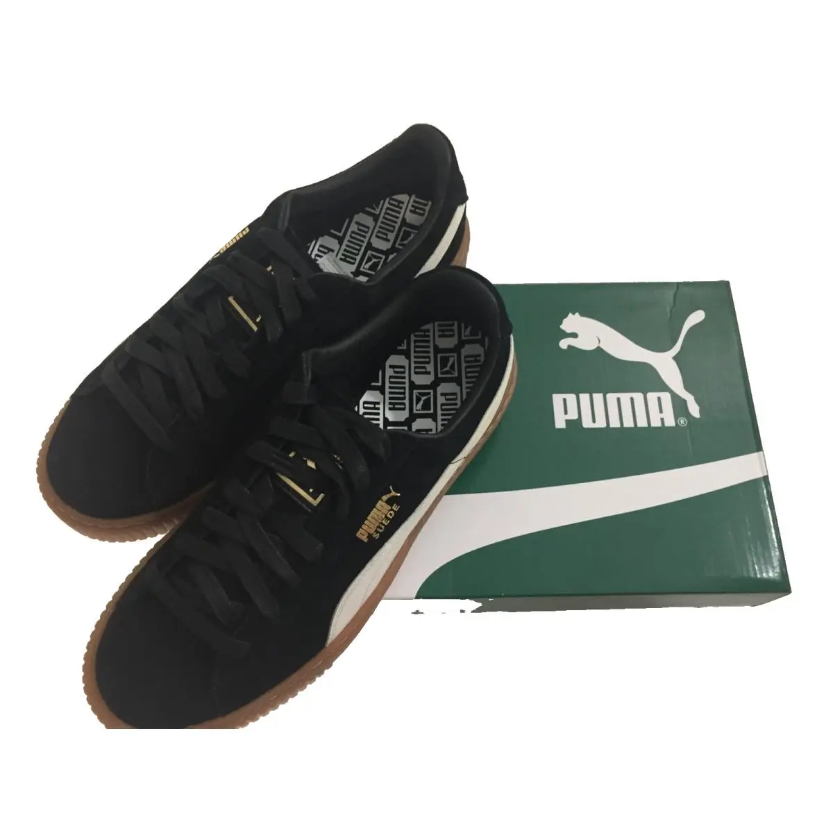 Puma shoes - PUMA Suede Platform - Suede Platform - 363559-02 - Black (UPC: 190274821033) 1