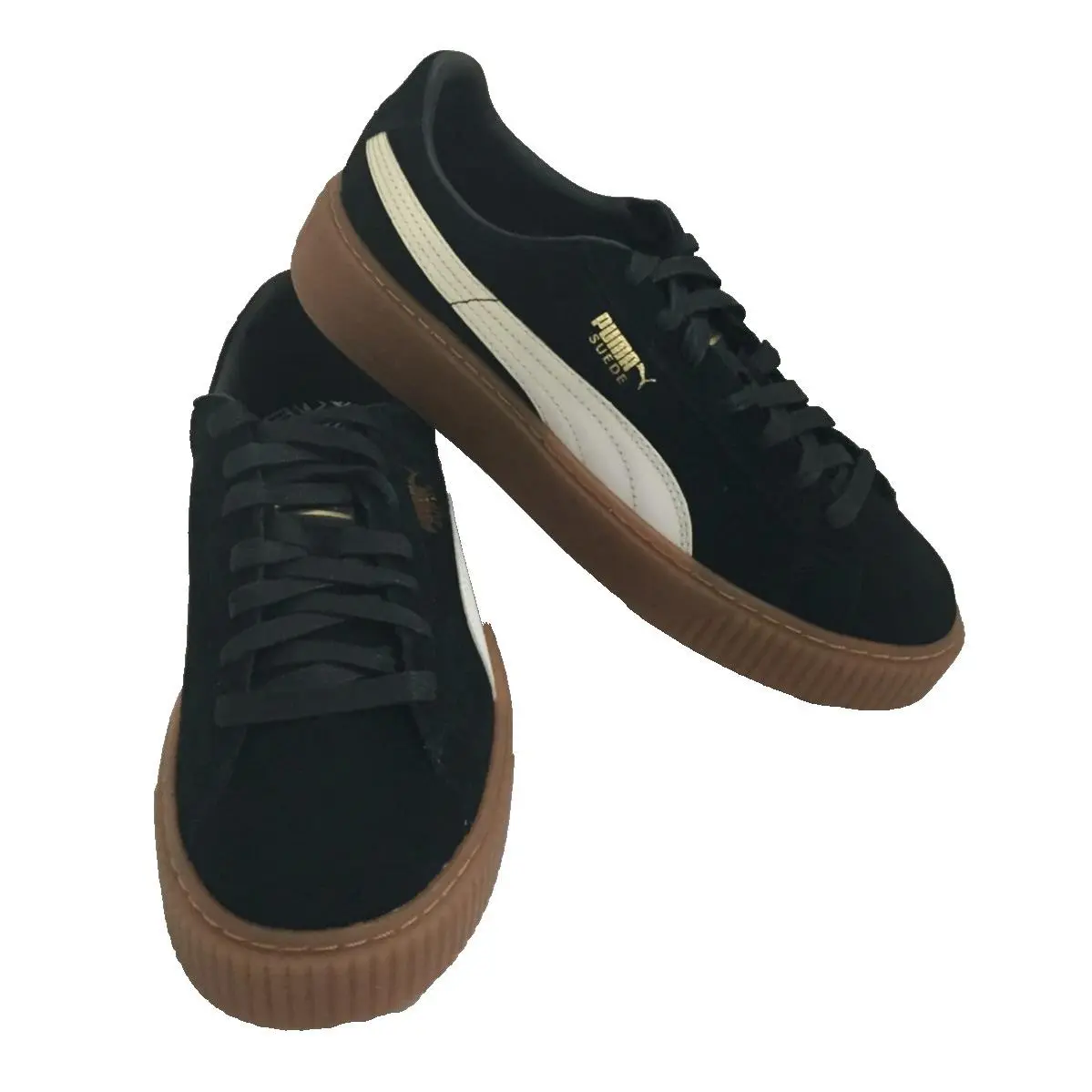 Puma shoes - PUMA Suede Platform - Suede Platform - 363559-02 - Black (UPC: 190274821033) 2
