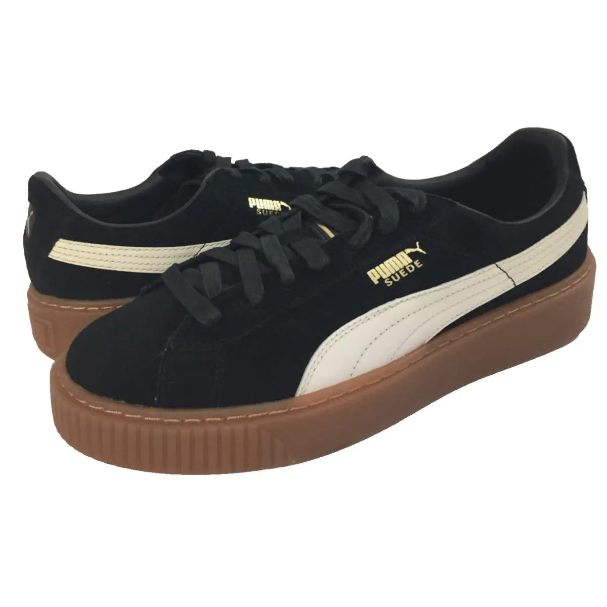 Puma shoes - PUMA Suede Platform - Suede Platform - 363559-02 - Black (UPC: 190274821033) 3
