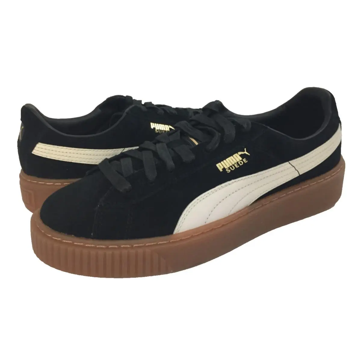 Puma shoes - PUMA Suede Platform - Suede Platform - 363559-02 - Black (UPC: 190274821033) 4