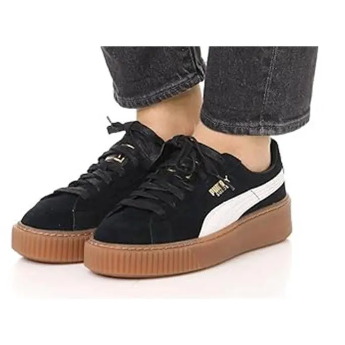 Puma shoes - PUMA Suede Platform - Suede Platform - 363559-02 - Black (UPC: 190274821033) 11
