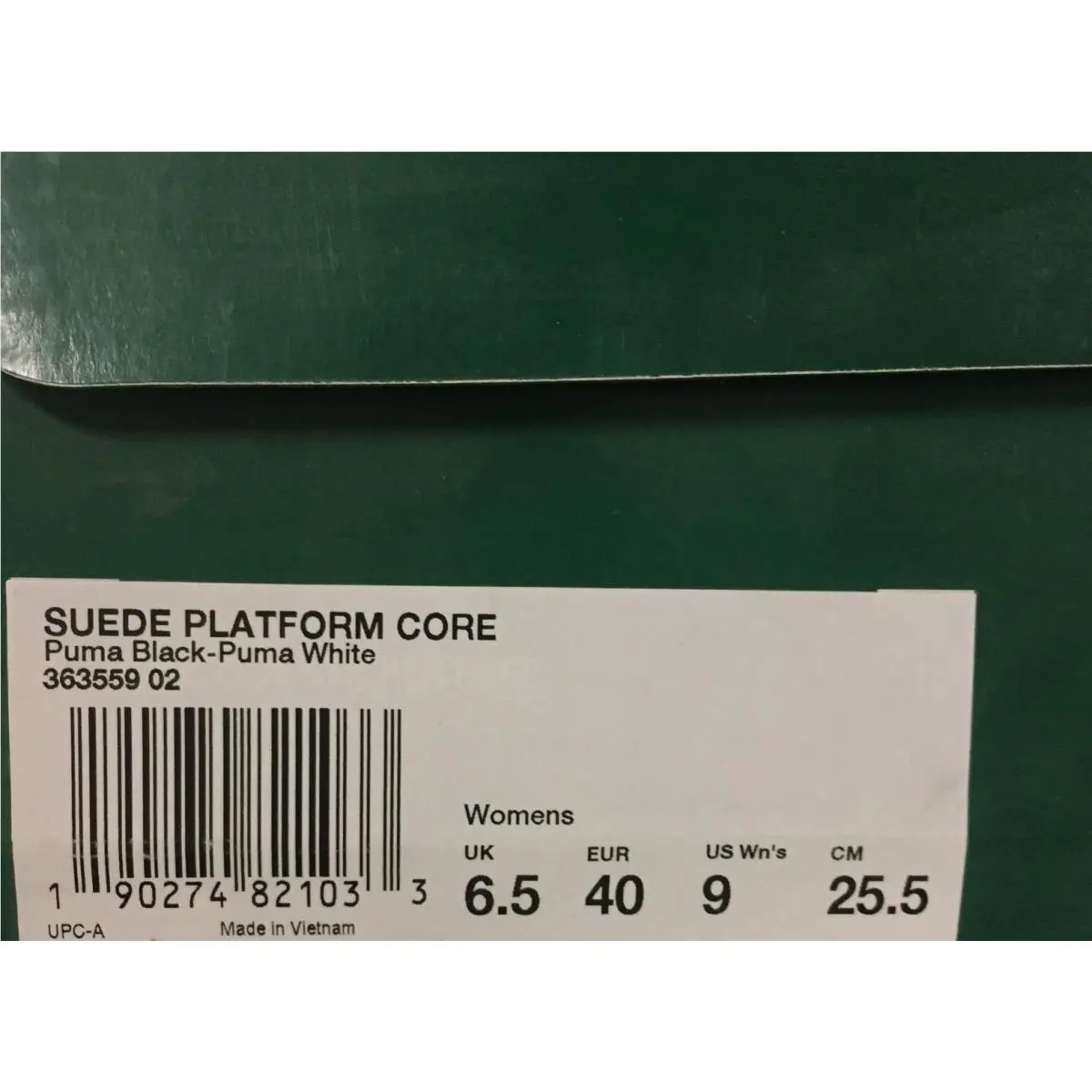 Puma shoes - PUMA Suede Platform - Suede Platform - 363559-02 - Black (UPC: 190274821033) 12
