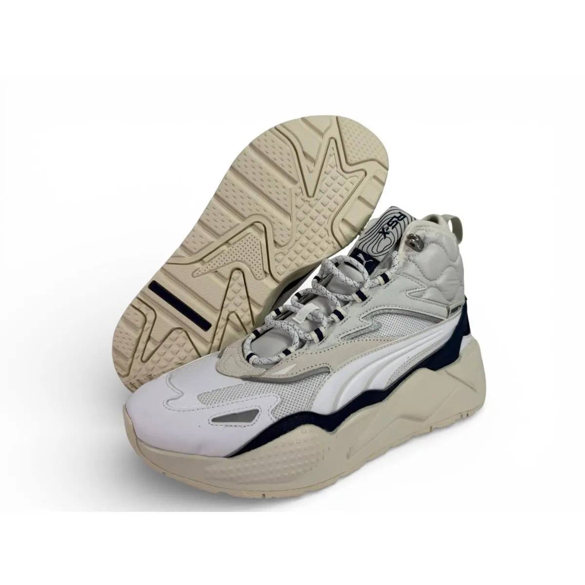 Puma shoes - Puma RS-X Hi - 392718 04 - White (UPC: 195731838883) 8