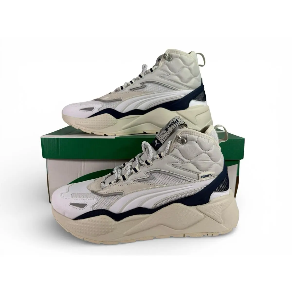 Puma shoes - Puma RS-X Hi - 392718 04 - White (UPC: 195731838883) 0