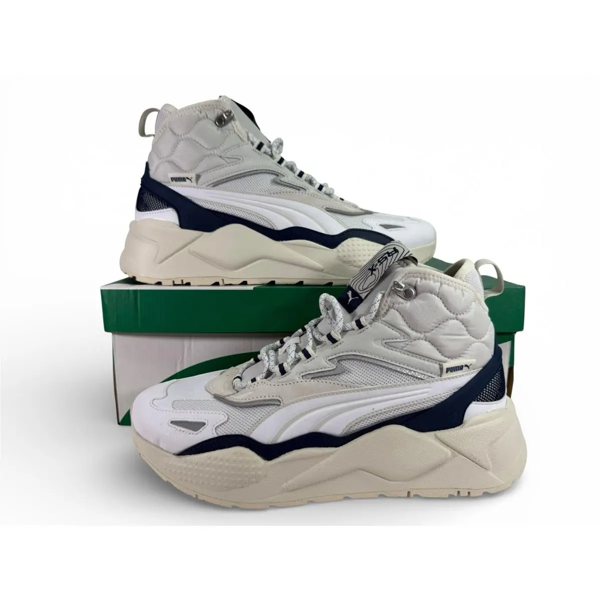 Puma shoes - Puma RS-X Hi - 392718 04 - White (UPC: 195731838883) 2