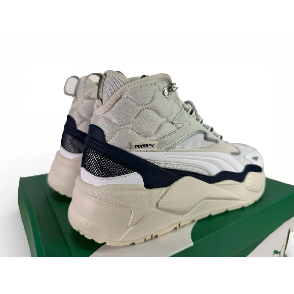 Puma shoes - Puma RS-X Hi - 392718 04 - White (UPC: 195731838883) 6