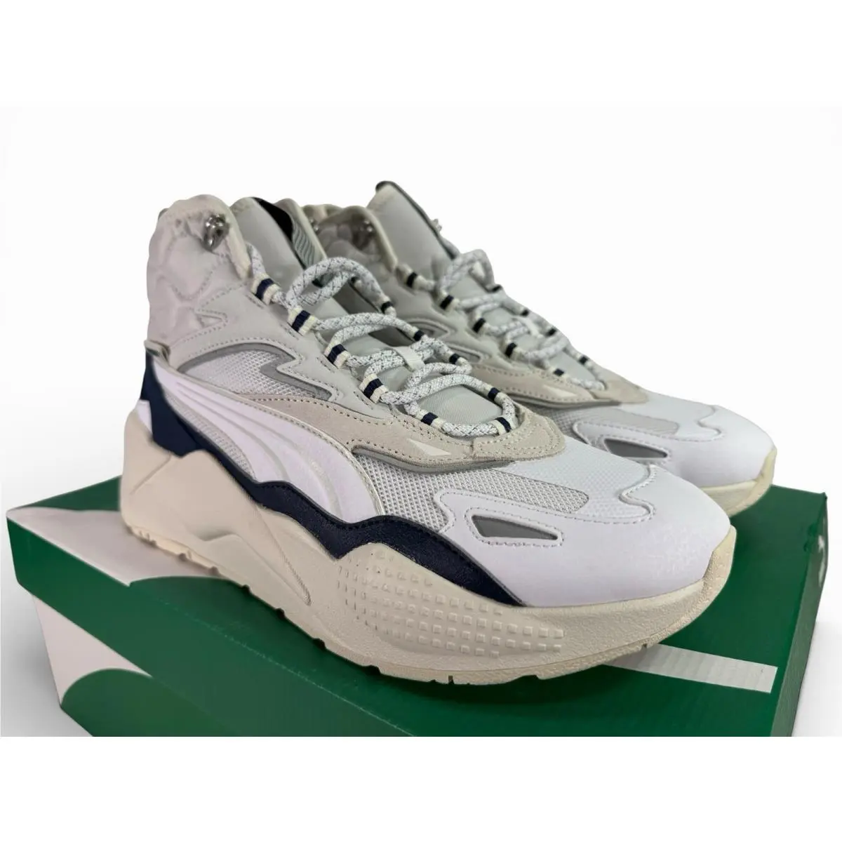 Puma shoes - Puma RS-X Hi - 392718 04 - White (UPC: 195731838883) 7