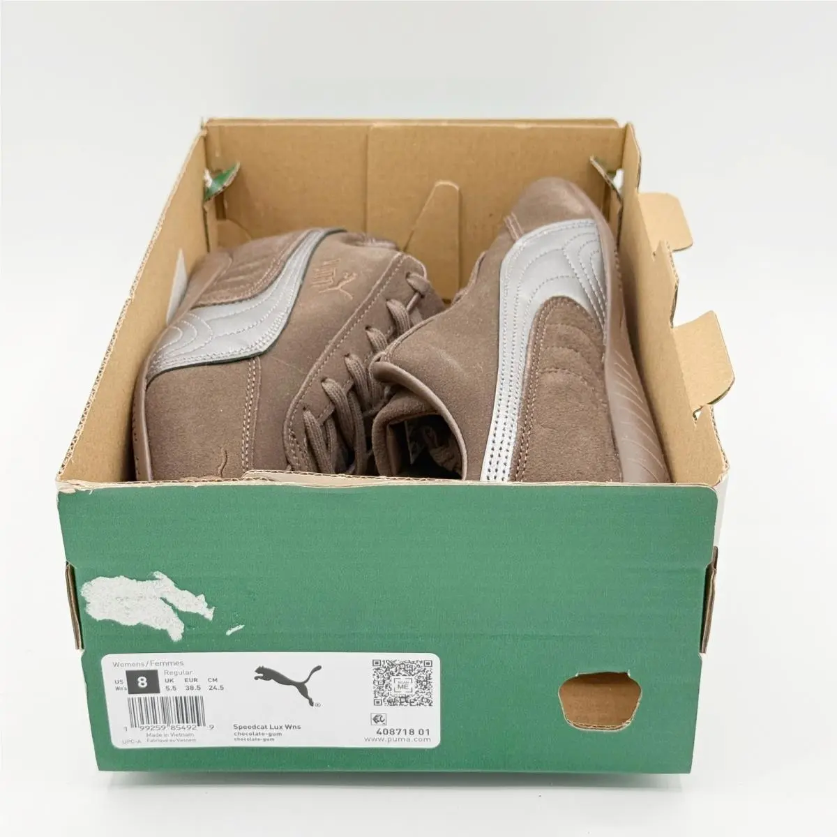 Puma shoes - Speedcat Lux Wns - Speedcat Lux Wns - 408718 01 - Brown (UPC: 199259854929) 0