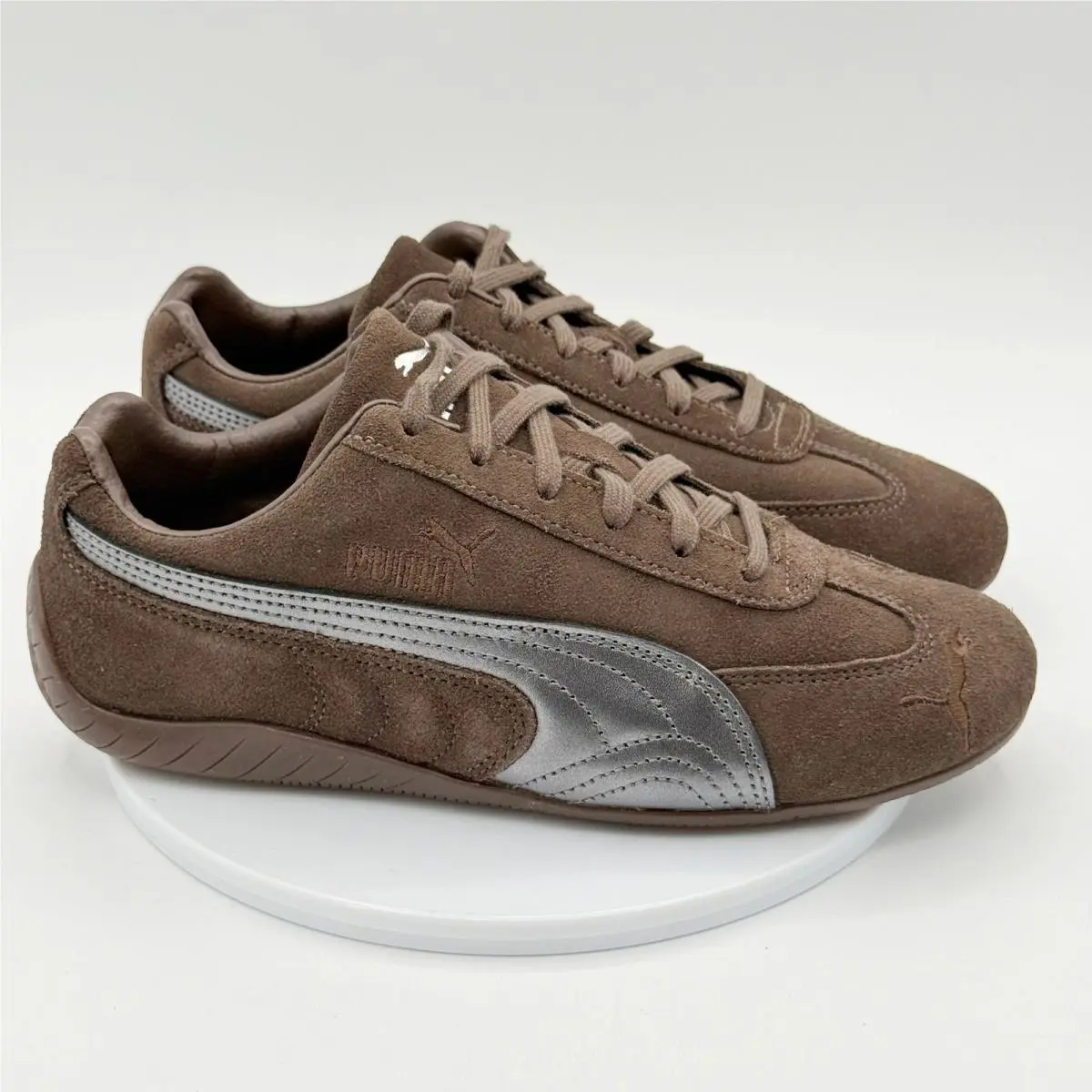 Speed Cat Lux Chocolate Gum Size 6.5 Womens 408718 by Puma