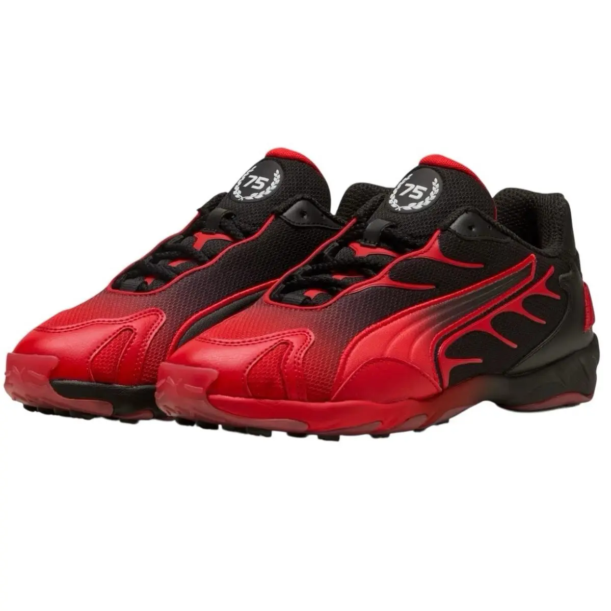 Inhale Formula 1 F1 75 Years Black Red 308889 01 Men`s Shoe Size 10.5 by Puma