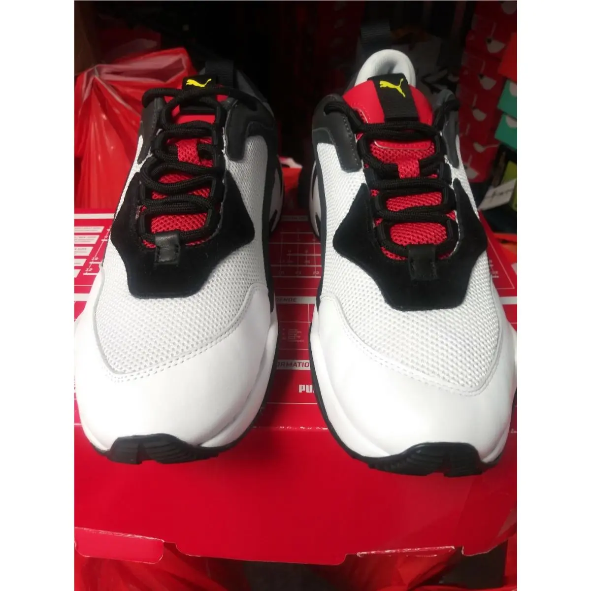 Puma shoes - Tunder Spectra - Tunder Spectra - Puma black/ Hight Risk Red 0