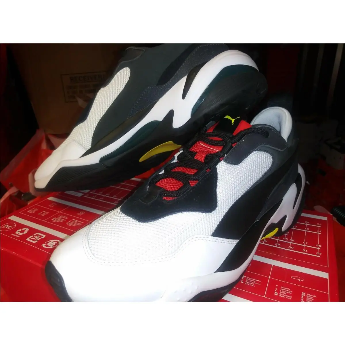 Puma shoes - Tunder Spectra - Tunder Spectra - Puma black/ Hight Risk Red 1