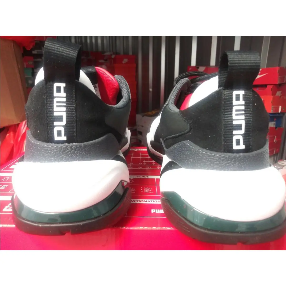 Puma shoes - Tunder Spectra - Tunder Spectra - Puma black/ Hight Risk Red 2