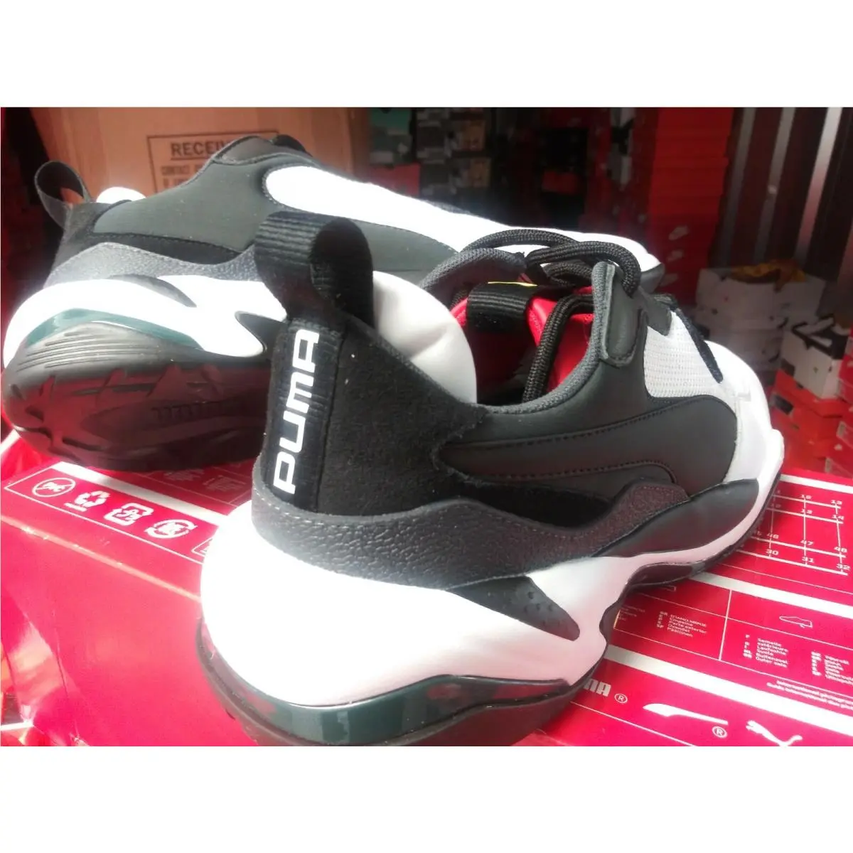 Puma shoes - Tunder Spectra - Tunder Spectra - Puma black/ Hight Risk Red 3