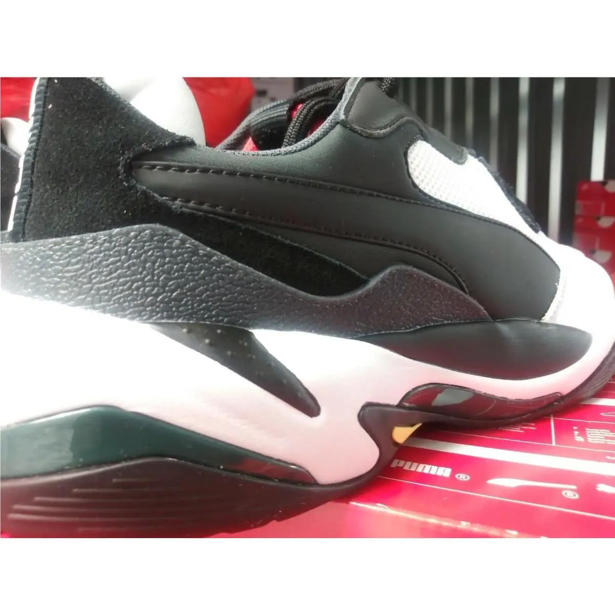 Puma shoes - Tunder Spectra - Tunder Spectra - Puma black/ Hight Risk Red 4
