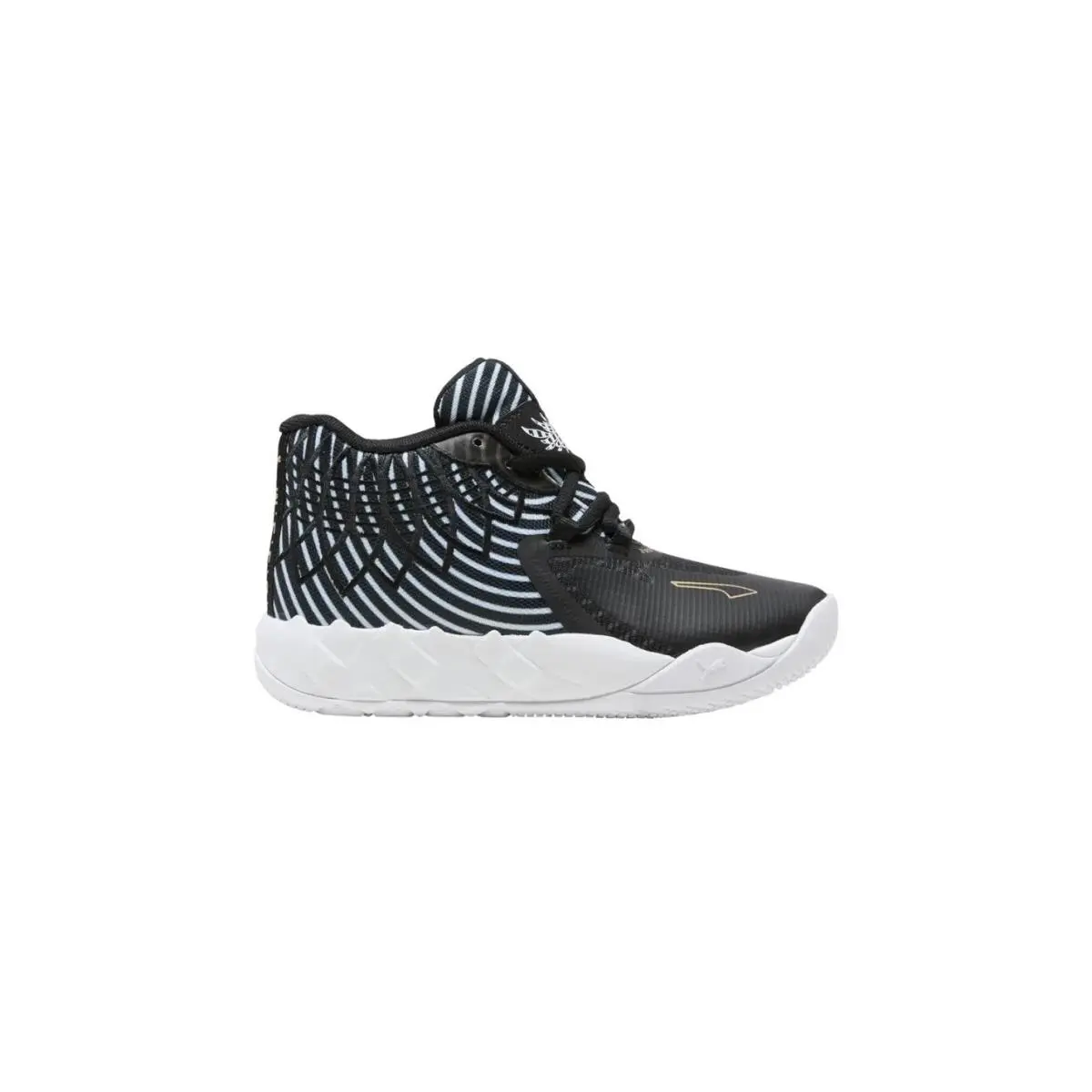 Puma shoes - MB.01 50th PS - Black, White, Gold (UPC: 197672449111) 2