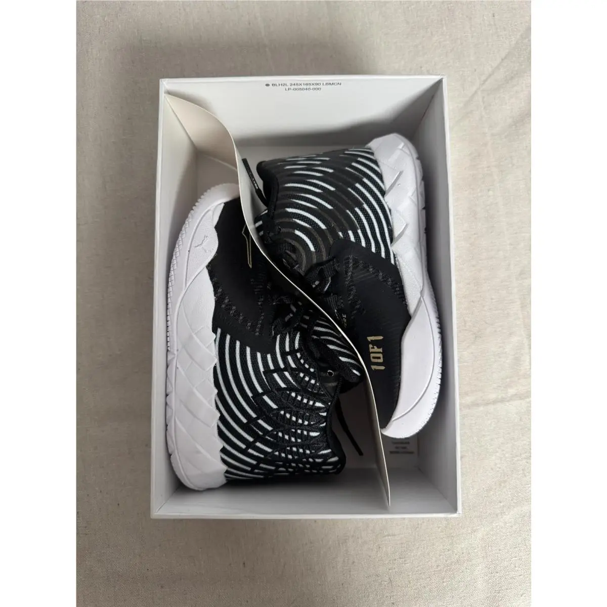 Puma shoes - MB.01 50th PS - Black, White, Gold (UPC: 197672449111) 1
