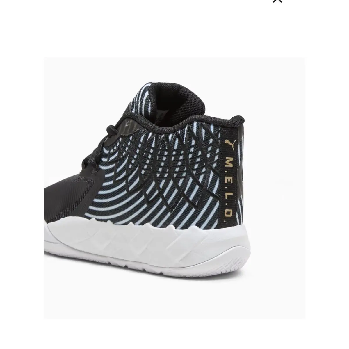 Puma shoes - MB.01 50th PS - Black, White, Gold (UPC: 197672449111) 4