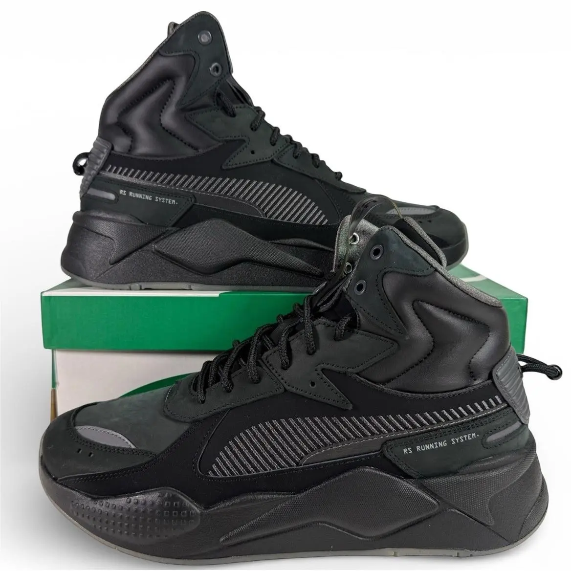 Puma shoes - PUMA RS-X Mid - Mid - 380414 01 - Black (UPC: 194579080843) 0