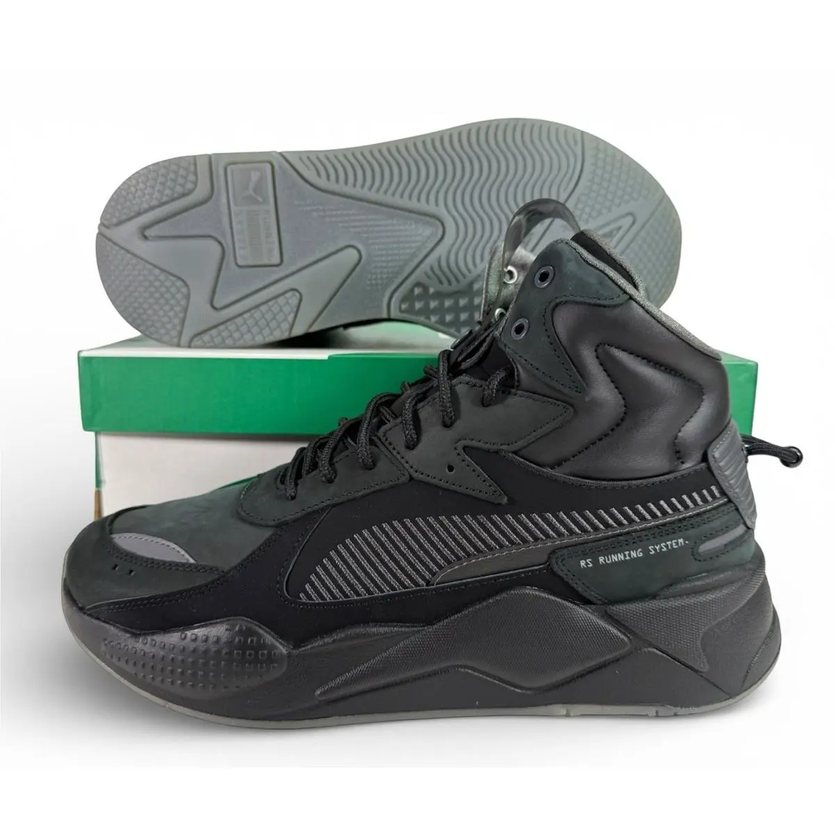 Puma shoes - PUMA RS-X Mid - Mid - 380414 01 - Black (UPC: 194579080843) 1