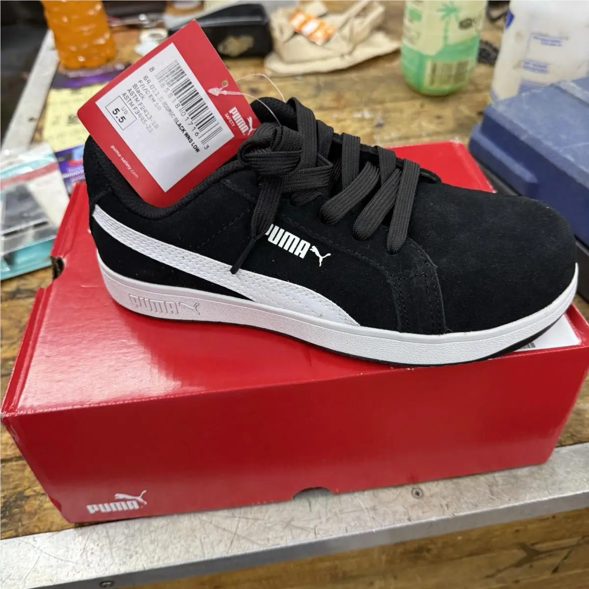 Puma shoes - PUMA Suede - Suede - F2413-18 - Black (UPC: 885818017163) 0
