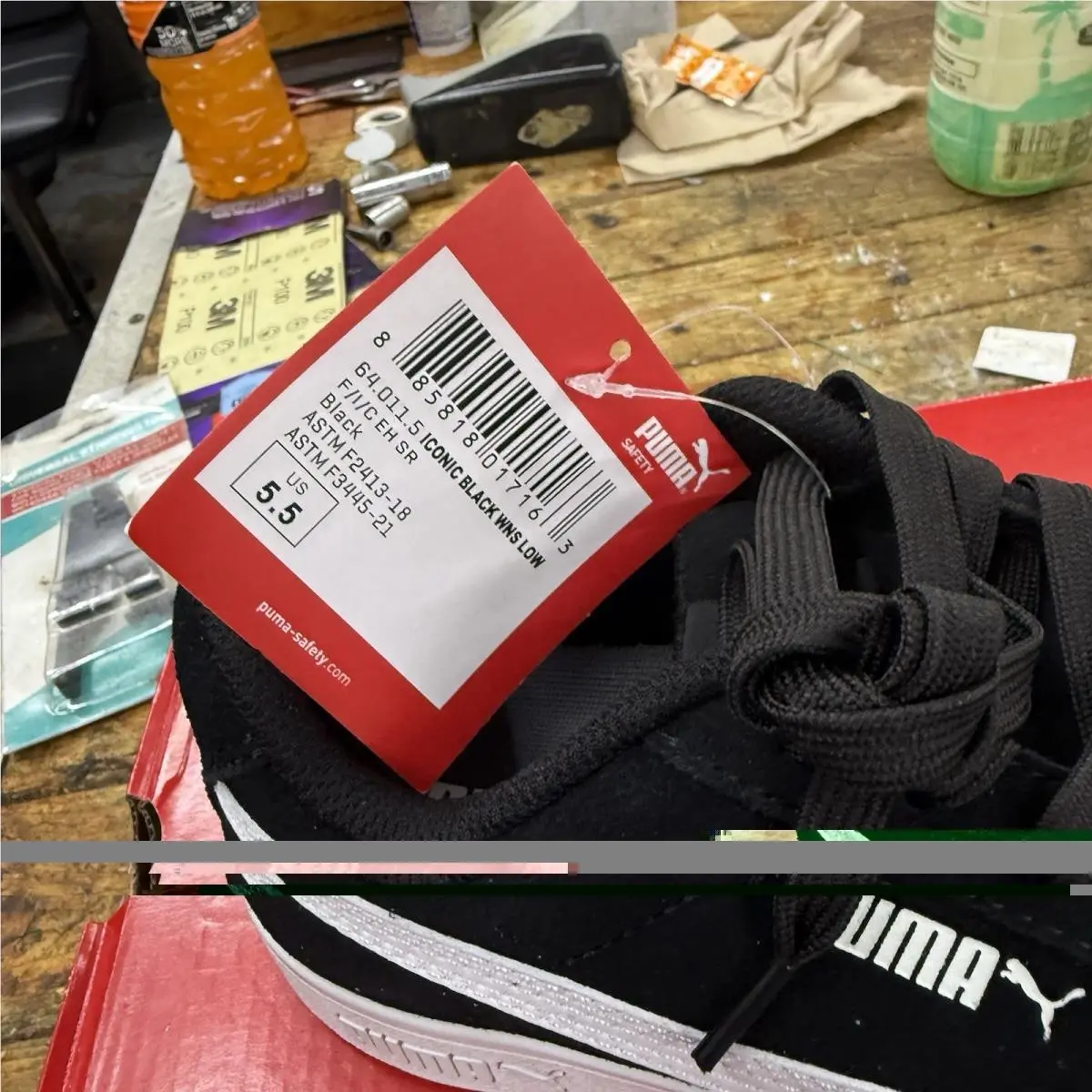 Puma shoes - PUMA Suede - Suede - F2413-18 - Black (UPC: 885818017163) 1