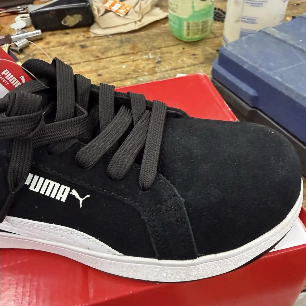 Puma shoes - PUMA Suede - Suede - F2413-18 - Black (UPC: 885818017163) 2
