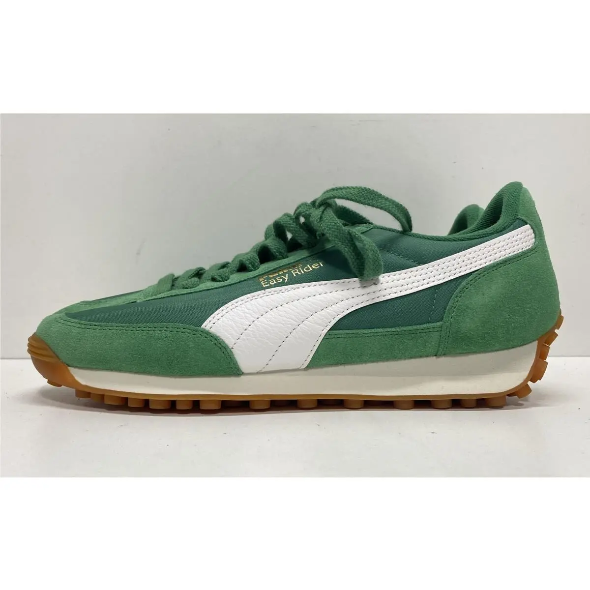 Puma Easy Rider Green White Men`s Sneakers Size 9.5 DS