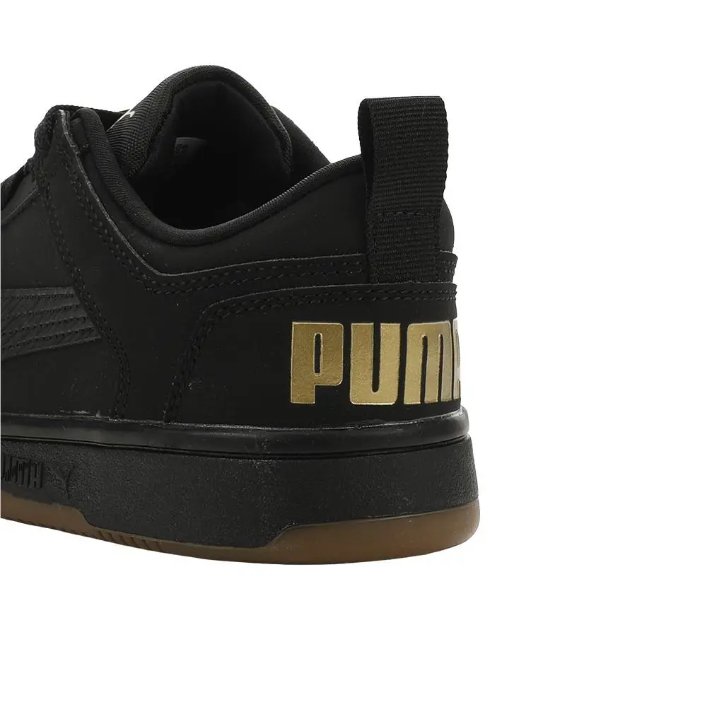 Puma shoes - PUMA Rebound Layup Lo Nubuck Lace Up  Youth - 39177203 - Black (UPC: 198555348774) 3